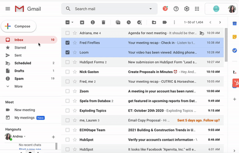 email template gif